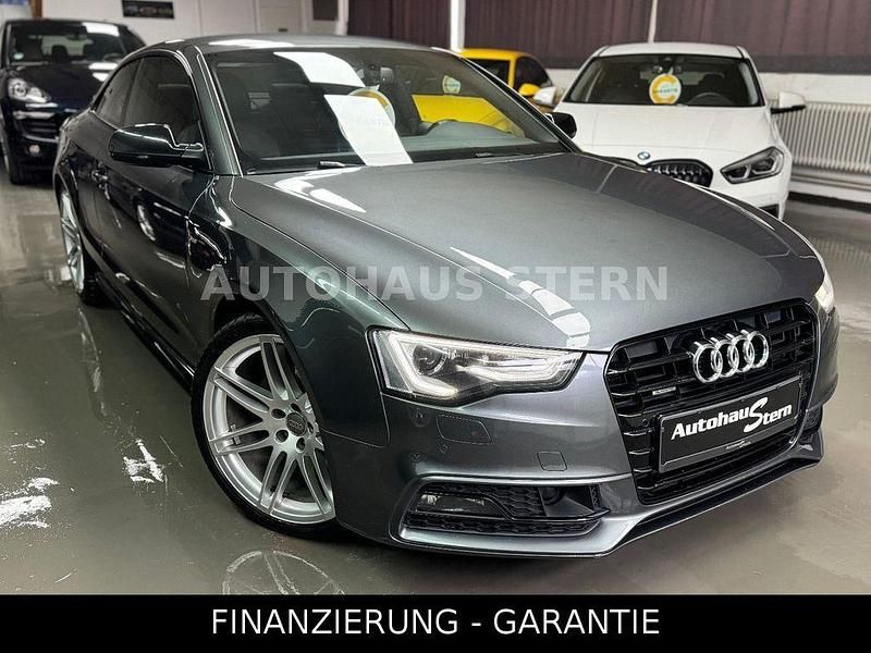Grau Gebraucht 2013 Audi A5 S-Line Coupé | 21.890 € - Bild 1/4