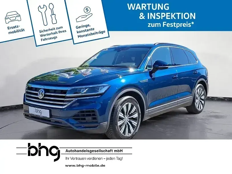 Gebraucht VW Touareg Basis 286 PS (210 kW) 2018 Blau SUV
