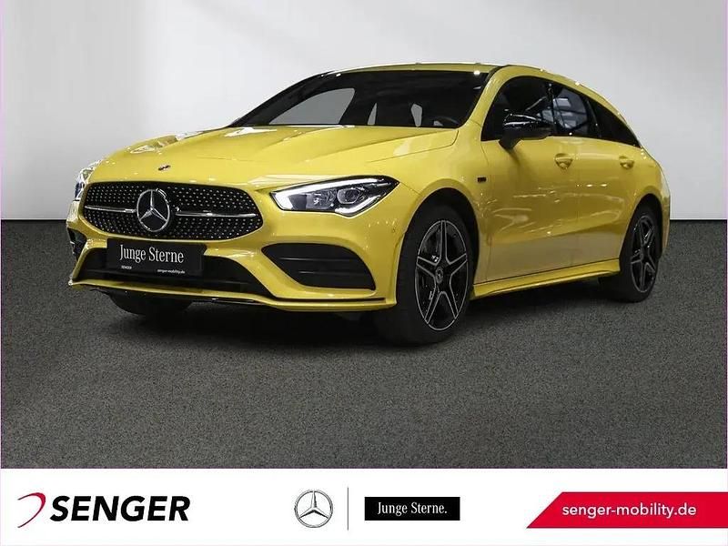 Gelb Gebraucht 2020 Mercedes CLA250e Shooting Brake Kombi | 28.450 € (Fairer Preis) - Bild 1/1