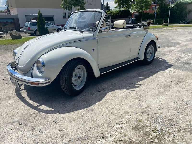 Weiß Gebraucht 1973 VW Käfer Karmann Cabrio | 18.500 € - Bild 1/4