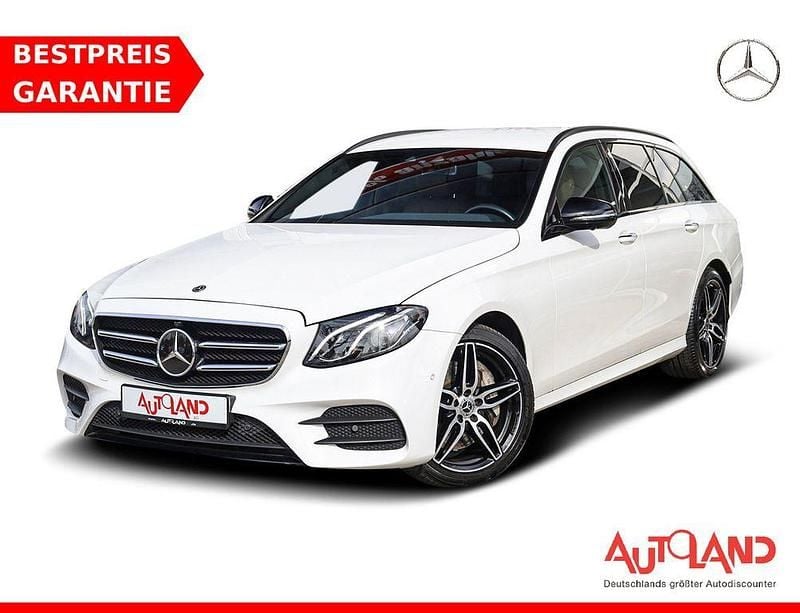 Gebraucht Mercedes E400 AMG line 340 PS (250 kW) 2019 Polarweiss Kombi