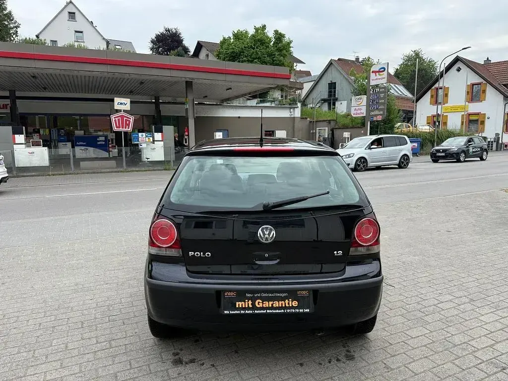Gebraucht VW Polo United 69 PS (50 kW) 2008 Schwarz Kleinwagen
