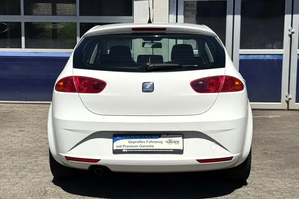 Gebraucht Seat Leon 86 PS (63 kW) 2010 Weiß Kleinwagen