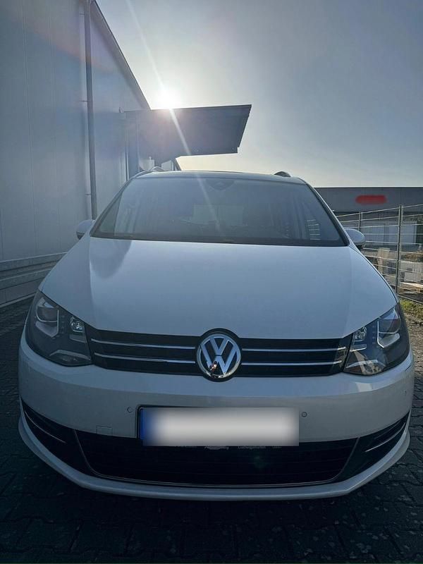 Gebraucht VW Sharan Highline 220 PS (161 kW) 2016 Weiß Van / Kleinbus