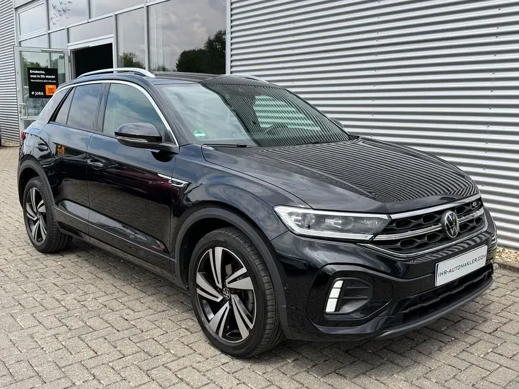 Gebraucht VW T-Roc R-line 150 PS (110 kW) 2023 Deep black perleffekt SUV
