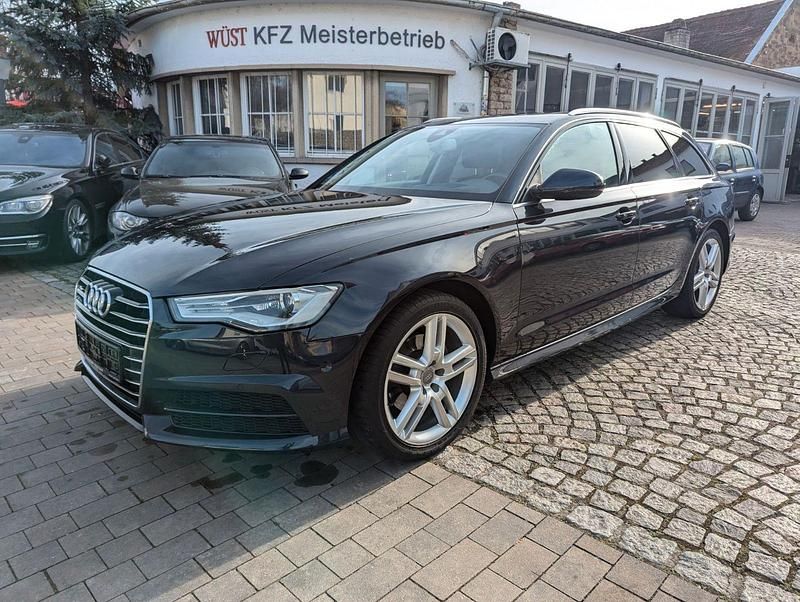 Blau Gebraucht 2017 Audi A6 Comfort Kombi | 17.990 € (Guter Preis) - Bild 1/4