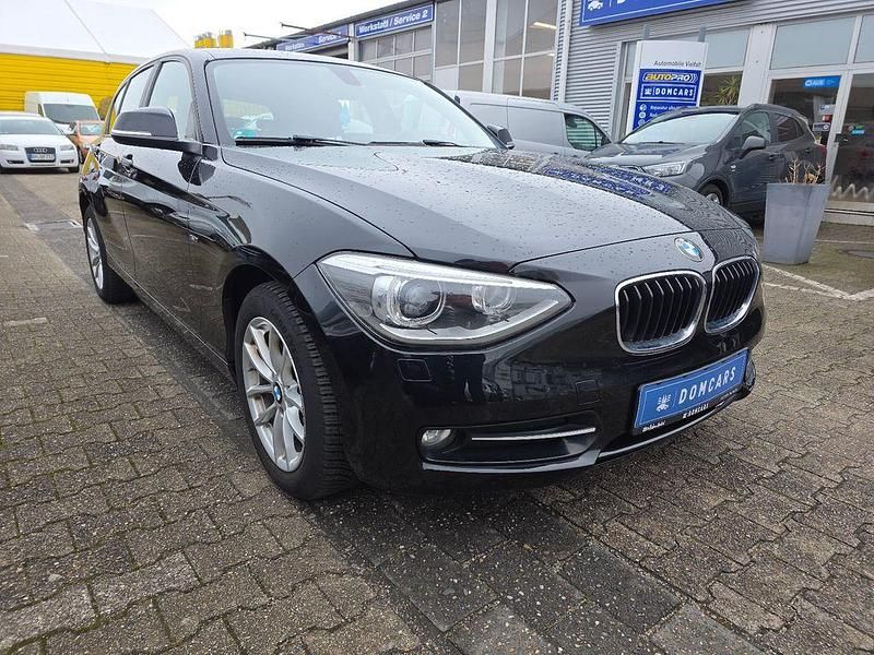 Gebraucht BMW 116 Sport Line 116 PS (85 kW) 2014 Schwarz Kleinwagen