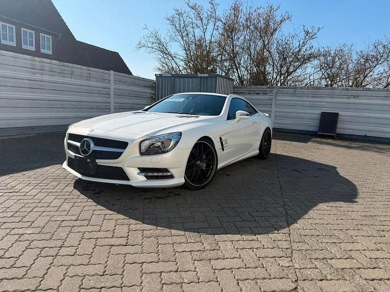 Gebraucht Mercedes SL350 306 PS (225 kW) 2012 Weiß Cabrio