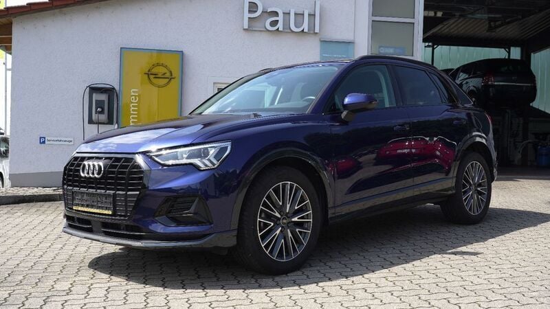 Blau Gebraucht 2022 Audi Q3 Advanced SUV | 30.500 € (Superpreis) - Bild 1/4
