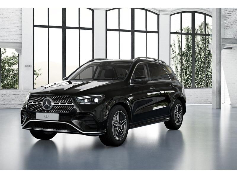 Obsidianschwarz metallic Gebraucht 2025 Mercedes GLE350 AMG SUV | 82.880 € (Etwas zu teuer) - Bild 1/4