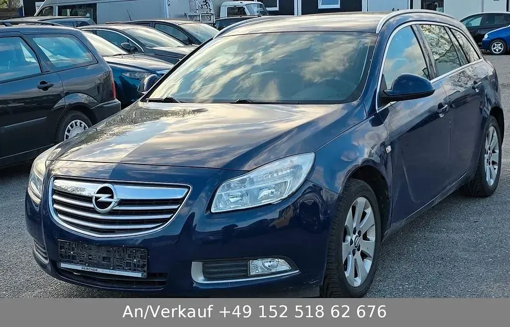 Gebraucht Opel Insignia 179 PS (131 kW) 2008 Blau Limousine