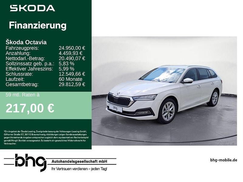 Candyweiß Gebraucht 2023 Skoda Octavia Style Kombi | 24.950 € (Fairer Preis) - Bild 1/4