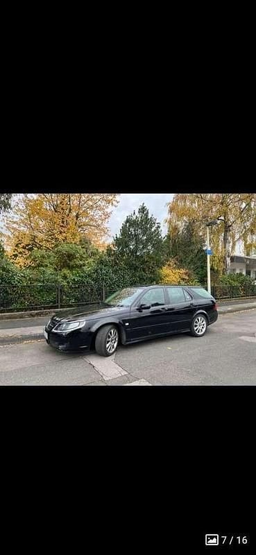 Schwarz Gebraucht 2007 Saab 9-5 Vector Kombi | 2.390 € (Superpreis) - Bild 1/4