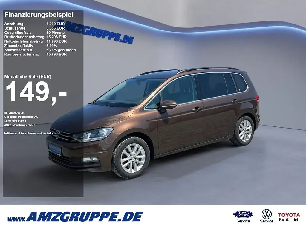 Gebraucht VW Touran Comfortline 110 PS (80 kW) 2016 Van / Kleinbus