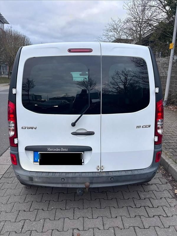 Gebraucht Mercedes Citan 111 110 PS (80 kW) 2015 Weiß Van / Kleinbus