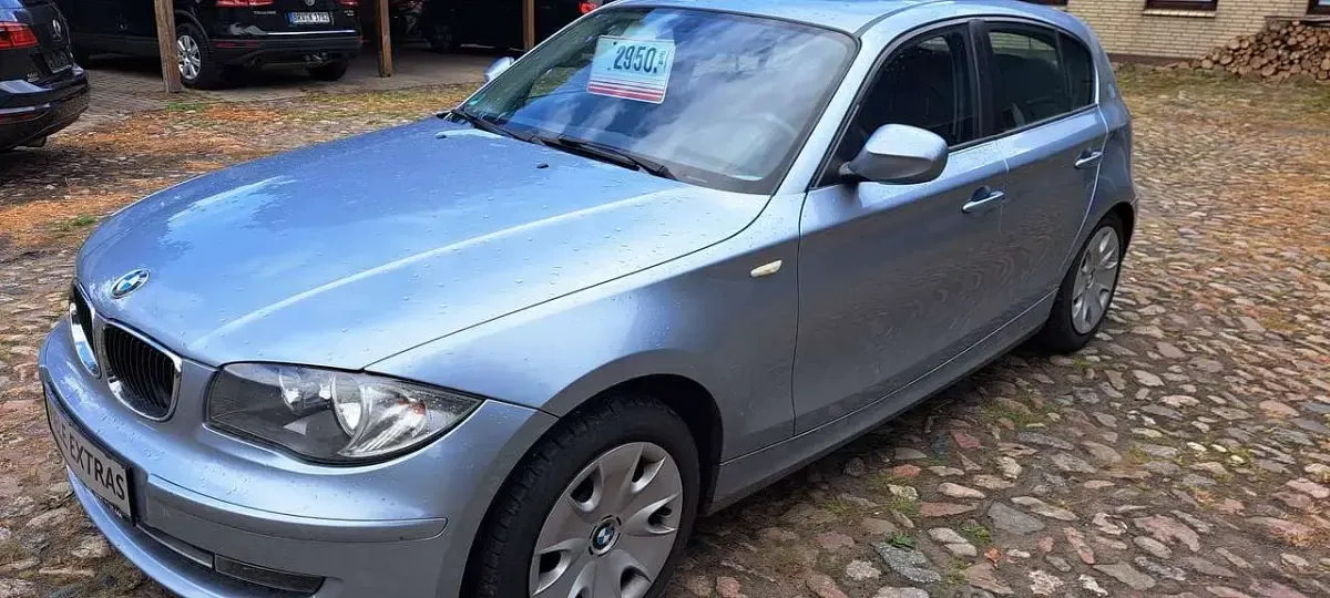 Gebraucht BMW 116 122 PS (89 kW) 2010 Bluewater metallic Kleinwagen