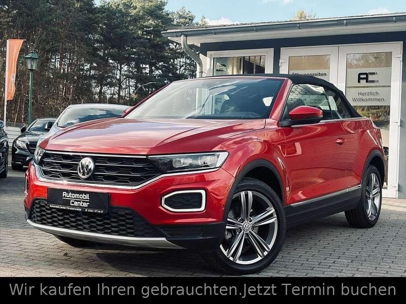 Gebraucht VW T-Roc Cabriolet Style 150 PS (110 kW) 2020 Rot Cabrio