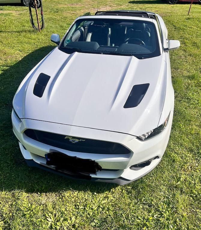 Gebraucht Ford Mustang GT 421 PS (309 kW) 2016 Weiß Cabrio