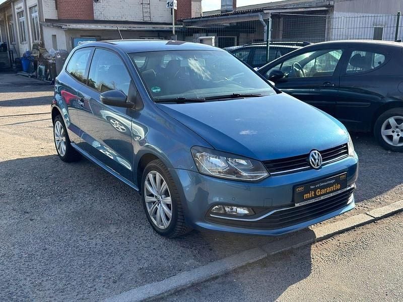 Gebraucht VW Polo Comfortline 75 PS (55 kW) 2017 Blau Kleinwagen