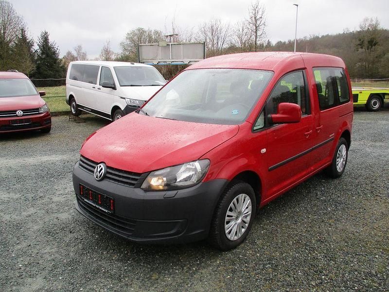 Usata VW Caddy 105 CV (77 kW) 2014 Rosso Monovolume