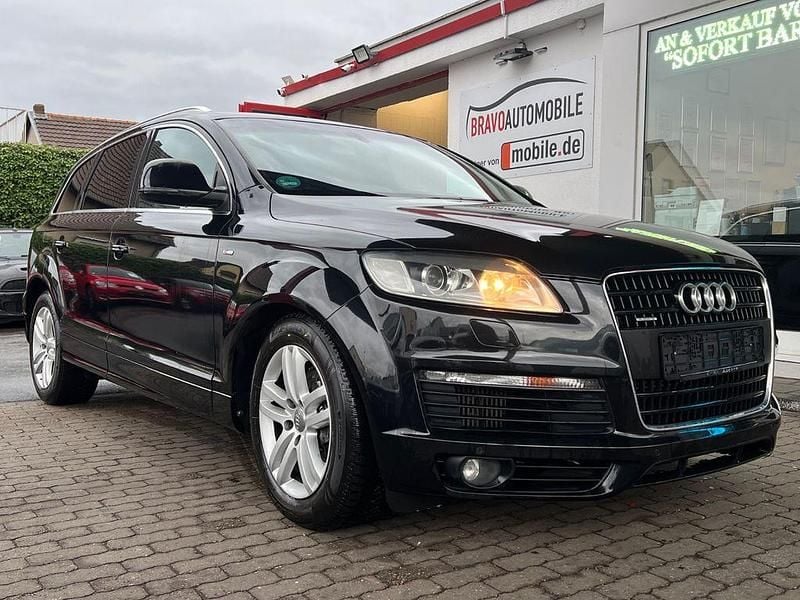 Schwarz Gebraucht 2007 Audi Q7 S-Line SUV | 7.999 € (Superpreis) - Bild 1/4