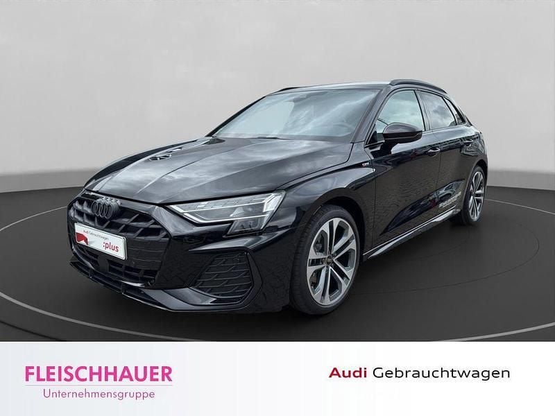 Schwarz Gebraucht 2025 Audi A3 Sportback S-Line Limousine | 40.990 € (Etwas zu teuer) - Bild 1/4