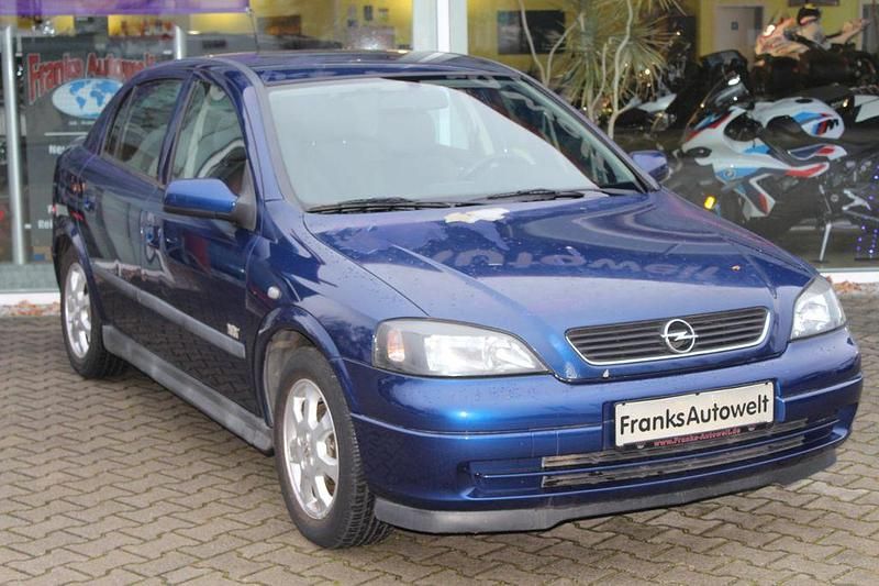Gebraucht Opel Astra Njoy 84 PS (61 kW) 2003 Blau Limousine