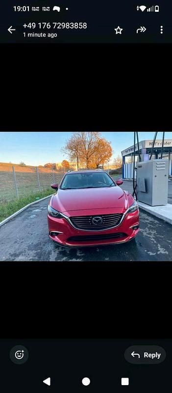 Gebraucht Mazda 6 175 PS (128 kW) 2016 Rot Kombi