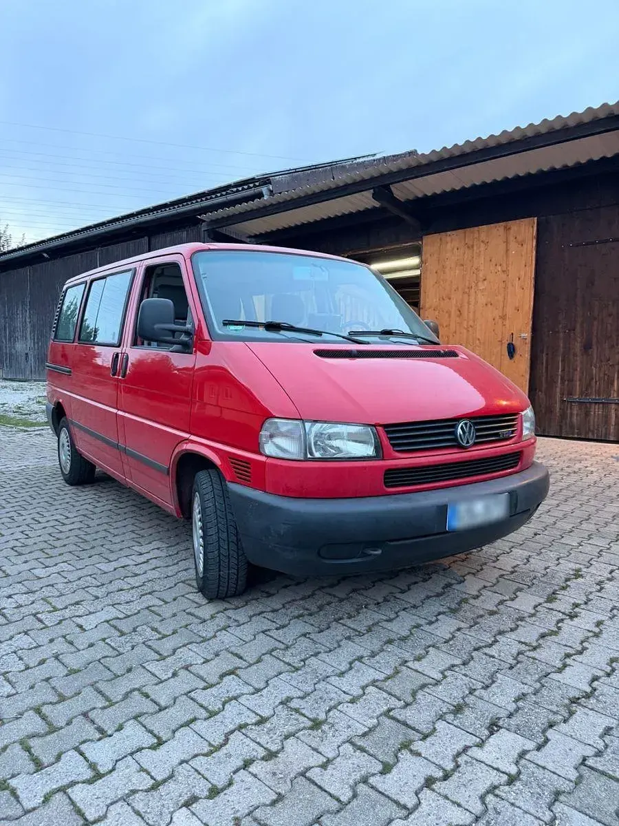 Gebraucht VW T4 88 PS (64 kW) 2003 Rot Van