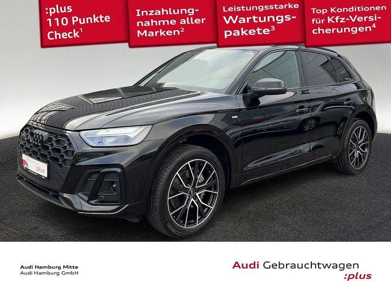 Mythosschwarz metallic Gebraucht 2022 Audi Q5 S-Line SUV | 38.450 € (Guter Preis) - Bild 1/3