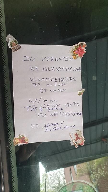 Gebraucht Mercedes GLK220 170 PS (125 kW) 2012 Silber SUV