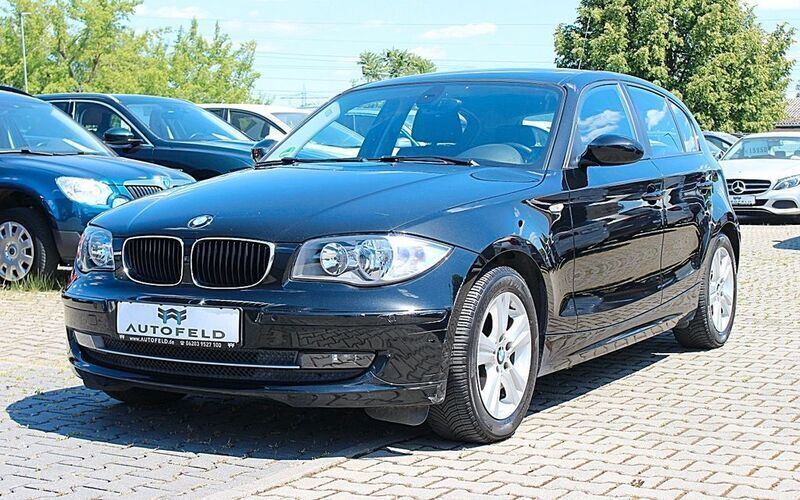 Schwarz Gebraucht 2008 BMW 116 Kleinwagen | 6.950 € (Etwas zu teuer) - Bild 1/4