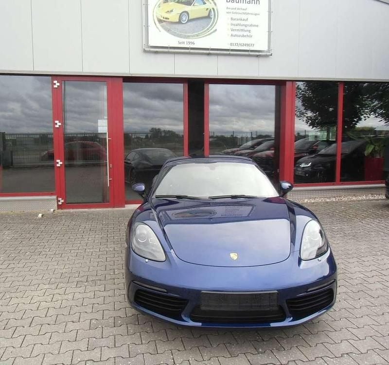 Enzianblau metallic Gebraucht 2020 Porsche Cayman Coupé | 59.900 € (Guter Preis) - Bild 1/4