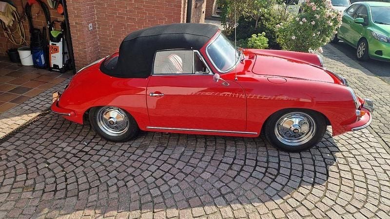 Gebraucht Porsche 356 90 PS (66 kW) 1963 Rot Cabrio