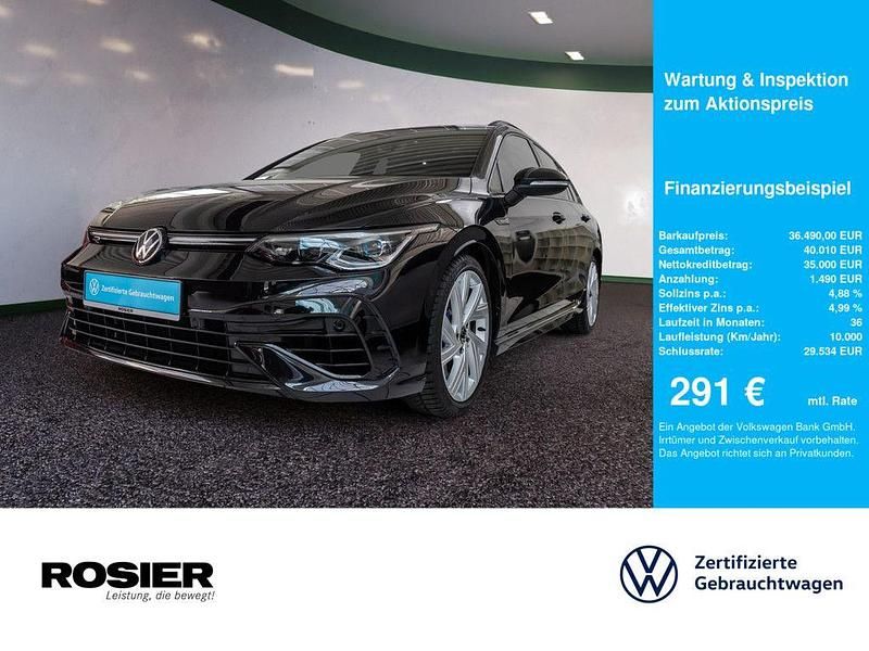 Gebraucht VW Golf VIII R 320 PS (235 kW) 2022 Schwarz / deep black (metallic) Kombi