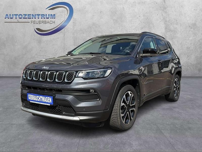 Graphite grey metallic Gebraucht 2021 Jeep Compass Limited SUV | 22.250 € (Fairer Preis) - Bild 1/4