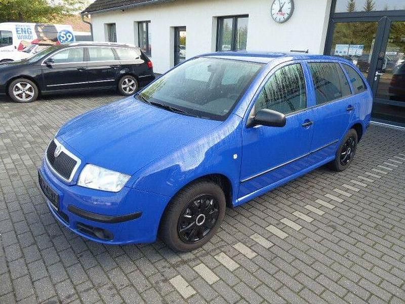 Gebraucht Skoda Fabia Classic 64 PS (47 kW) 2005 Dynamic blau Kleinwagen
