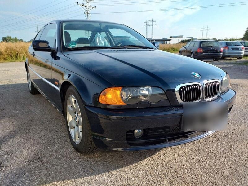 Blau Gebraucht 1999 BMW 323 Comfort Edition Coupé | 9.999 € - Bild 1/4