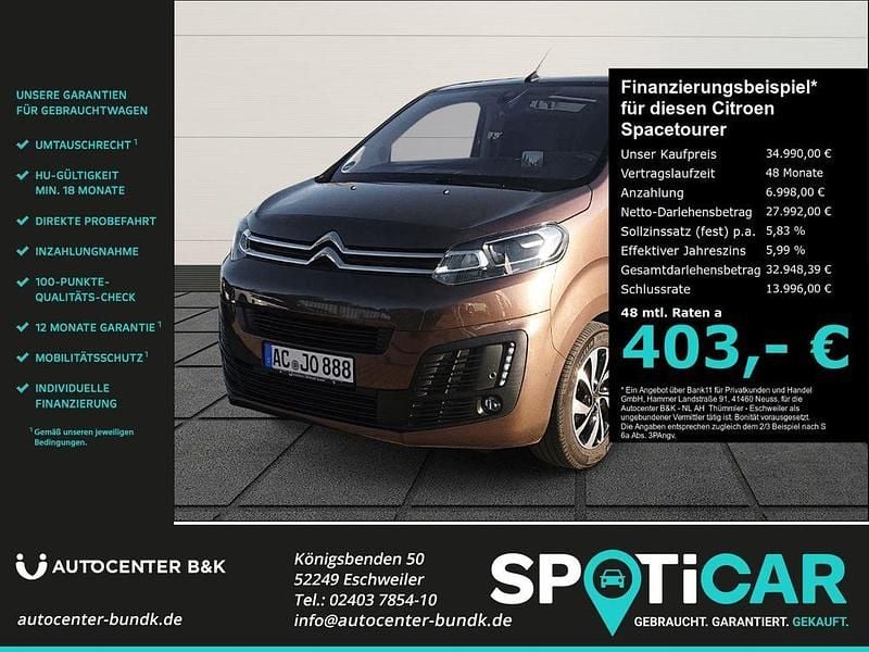 Braun Gebraucht 2021 Citroën Spacetourer Shine Van | 34.990 € (Fairer Preis) - Bild 1/4