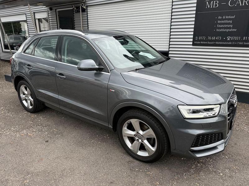 Grau Gebraucht 2017 Audi Q3 S-Line SUV | 17.990 € (Fairer Preis) - Bild 1/4