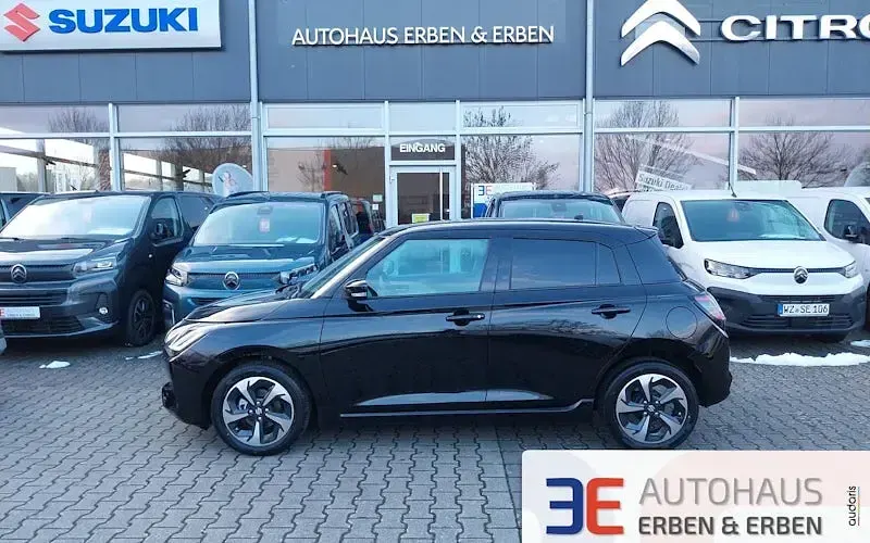 Neu Suzuki Swift Comfort+ 83 PS (61 kW) 2026 Schwarz Kleinwagen