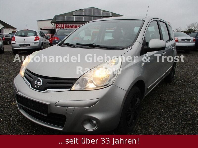 Gebraucht Nissan Note Acenta 110 PS (80 kW) 2010 Silber Van / Kleinbus
