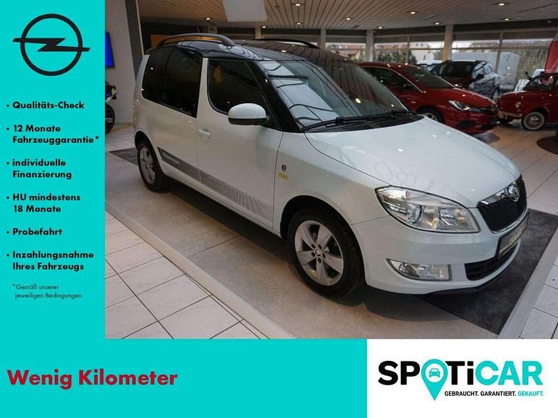 Weiß Gebraucht 2014 Skoda Roomster Fresh Van / Kleinbus | 11.490 € - Bild 1/4