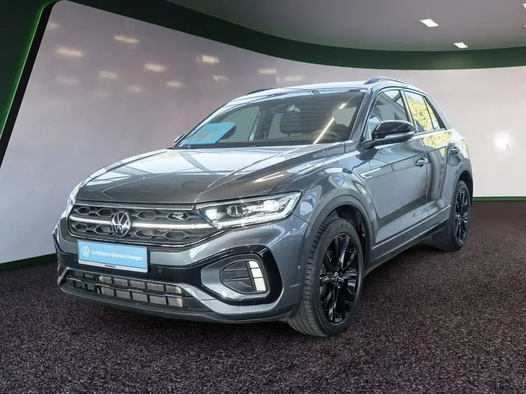 Gebraucht VW T-Roc R-line 150 PS (110 kW) 2023 Grau / indiumgrau SUV