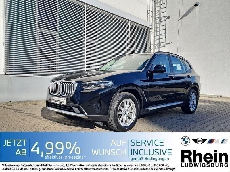 Schwarz Gebraucht 2022 BMW X3 Sport Line SUV | 41.690 € - Bild 1/4