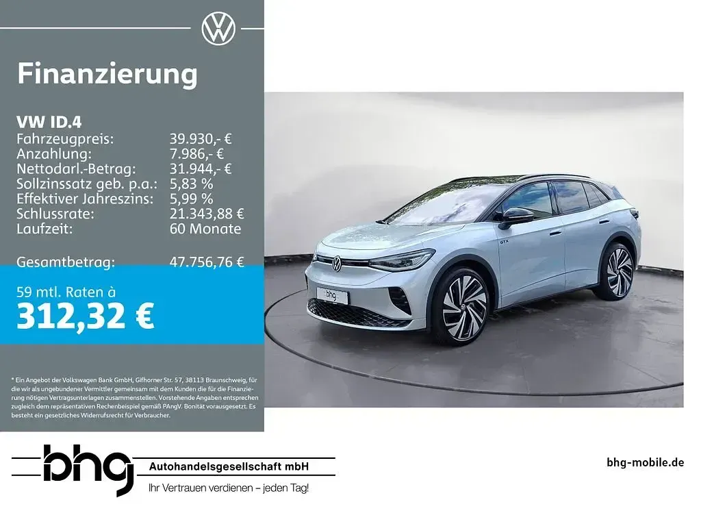 Gebraucht VW ID.4 GTX 219 kW (299 PS) 2023 SUV