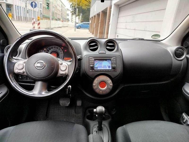 Gebraucht Nissan Micra Acenta 80 PS (58 kW) 2011 Schwarz Kleinwagen