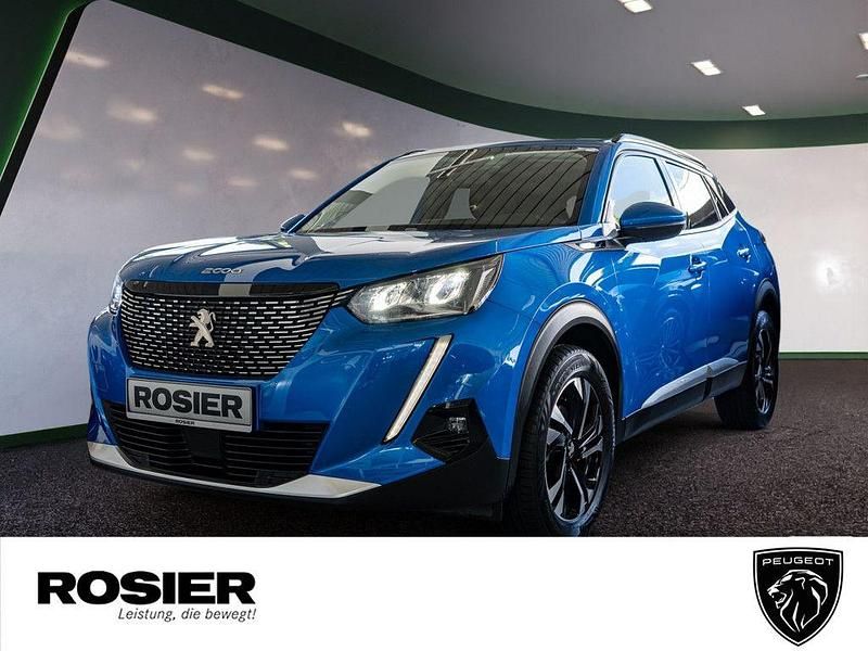 Blau Gebraucht 2021 Peugeot 2008 Allure SUV | 17.987 € (Guter Preis) - Bild 1/4