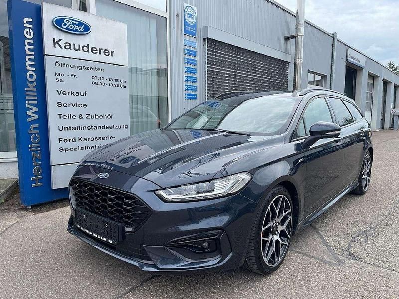 Gebraucht Ford Mondeo ST-Line 150 PS (110 kW) 2021 Pantherblau metallic Kombi