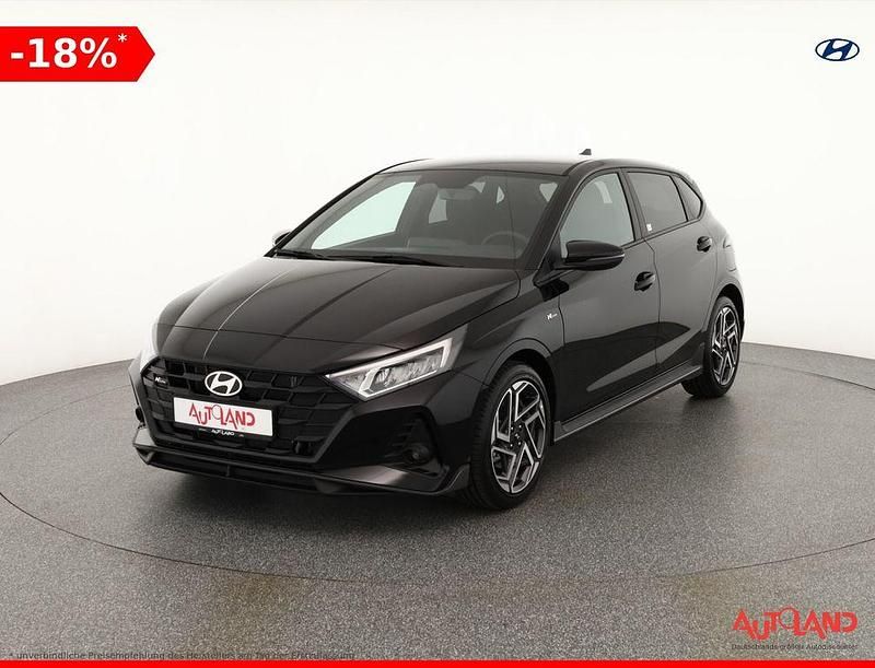Schwarz Neu 2025 Hyundai i20 N Line Limousine | 23.490 € (Guter Preis) - Bild 1/4